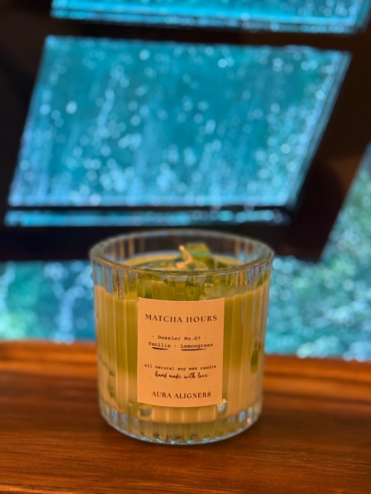 Matcha Hours Candle | Lemongrass Calm