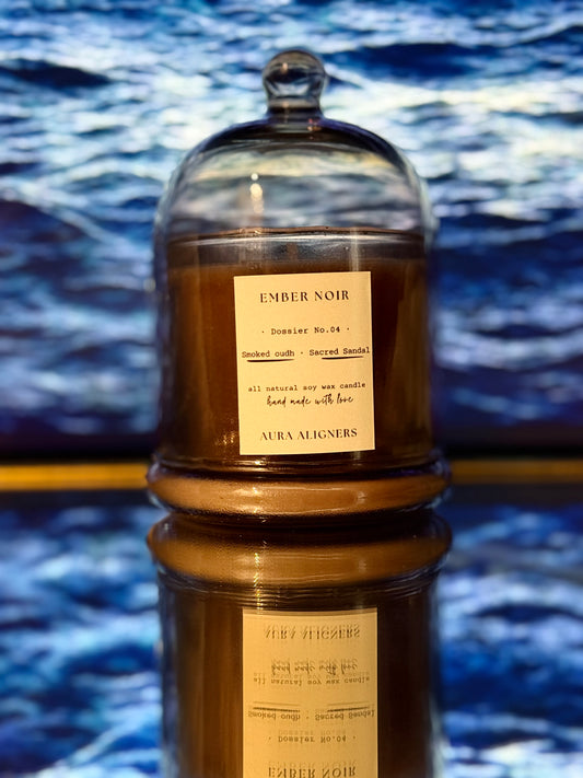 Ember Noir Candle | Smoked Oudh