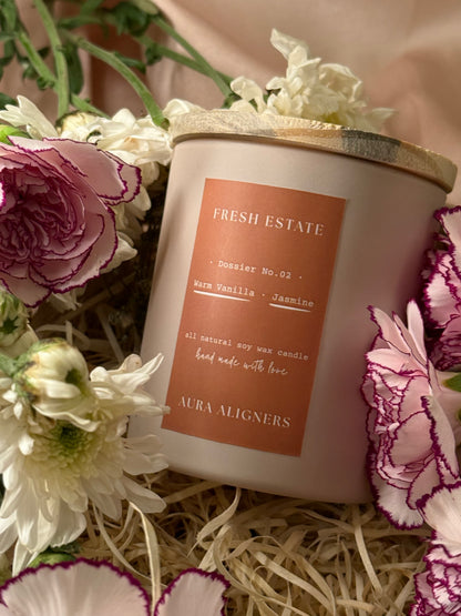 Fresh Estate Candle | Soft Vanilla