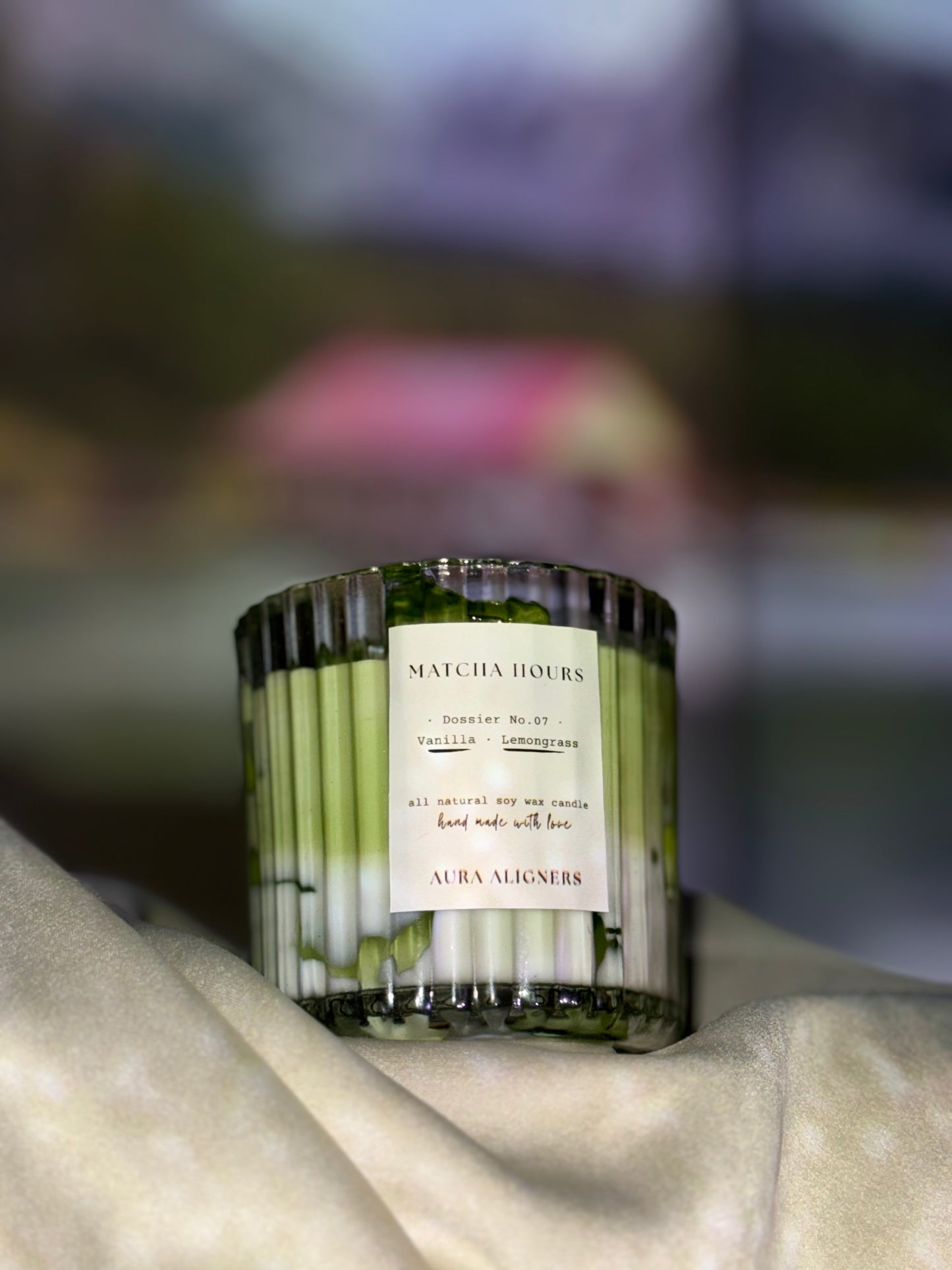 Matcha Hours Candle | Lemongrass Calm