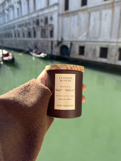 La Maison Blanche Candle | Linen Musk