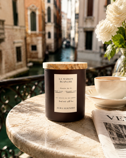 La Maison Blanche Candle | Linen Musk