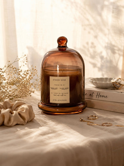 Ember Noir Candle | Smoked Oudh
